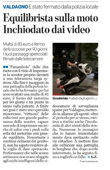 Immagine: 20230404 GDV ciclomotorista funambolo VA