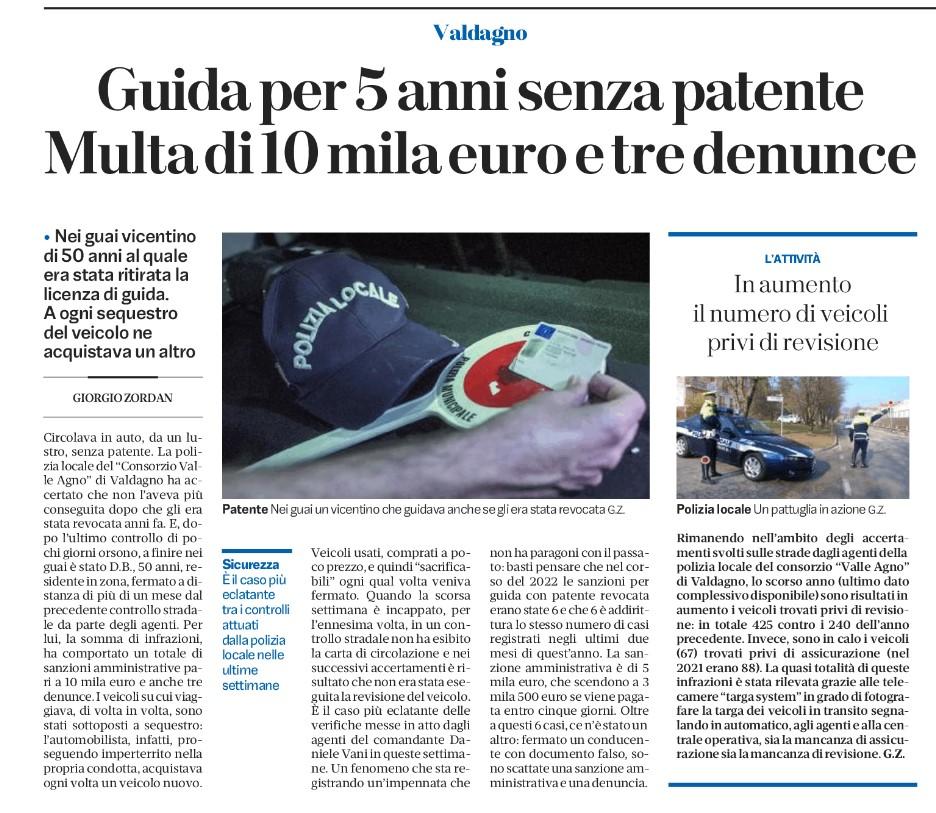 Immagine: 20231009 GDV23 guida senza patente