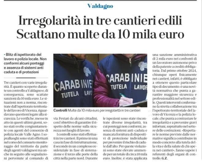 Immagine: 20251217 GDV controlli con ITL VI a Valdagno