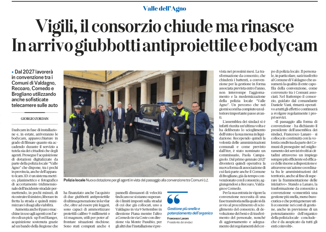 Immagine: 20260410 GDV nuove attrezzature PLVA e liquidazione